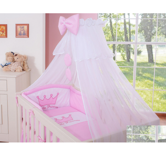 Conjunto de berço bebé  5 elementos Principe / Princesa, roupa de cama bebé